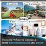 Machine à laver portable sans électricité – Kit de planche à laver pliable, petit et léger pour le lavage à la main, machine à l