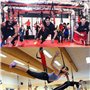 Kit de musculation avec bandes de résistance, bretelles d'exercice, sangles élastiques suspendues, kit d'entraînement de résista
