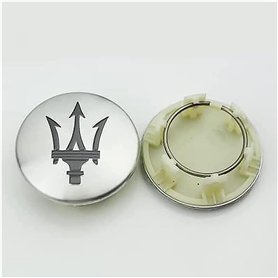 kykj 4 pièces 55mm Auto Cache Moyeux pour Maserati Levante Quattroporte Ghibli Granturismo
