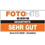 Sony Alpha 6400 | Appareil Photo Numérique Hybride APS-C (24,2 MP, AF en 0.02s, Suivi des Yeux, 4K HLG, Ecran Selfie Vlogging)
