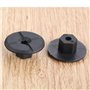 TVAAGHBCBR 20 pièces Garde-Boue Garde-Boue Garde-Boue Passage de Roue Fixation de Panneau de Pare-Chocs Clips de Trou de 4mm com
