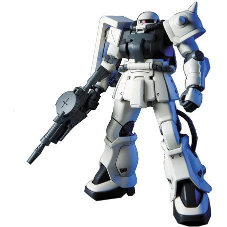 Inconnu noname Gundam - hguc 1/144 f2-zaku (Earth Federation Type) - Model kit Noir