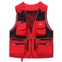 MekUk Homme Gilet de Pêche Veste [Modèles amovibles] gilet d'été multi-poches de pêche hommes minces photographes en plein air é