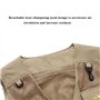 MekUk Homme Gilet de Pêche Veste [Modèles amovibles] gilet d'été multi-poches de pêche hommes minces photographes en plein air é