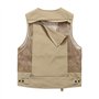 MekUk Homme Gilet de Pêche Veste [Modèles amovibles] gilet d'été multi-poches de pêche hommes minces photographes en plein air é