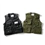 MekUk Homme Gilet de Pêche Veste Gilet Tactique Militaire for Hommes et Femmes avec Le Ventilateur d'outillage Multi-Poches Mult
