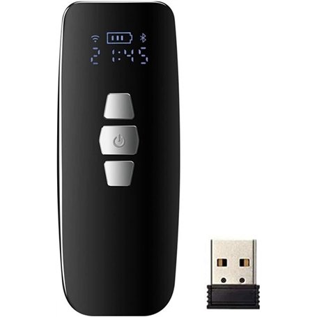 ININOSNP Scanners Portables Mini Scanner de Code-Barres sans Fil 1D 2D avec Pistolet de Balayage Bluetooth Portable avec balayeu