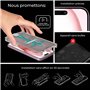 Deppa [2 pièces Verre Trempé Iphone 15/Iphone 16 (6.1') [Couverture Complète] Avec Kit d’Installation Facile - Film de Vitre Pro