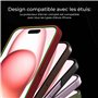 Deppa [2 pièces Verre Trempé Iphone 15/Iphone 16 (6.1') [Couverture Complète] Avec Kit d’Installation Facile - Film de Vitre Pro