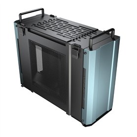 COUGAR GAMING | BOITIER PC GAMING | DUST 2 IRON GRAY - Boîtier Mini-ITX - Pro-cooling - Zones de ventilation indépendantes - Che