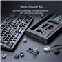ASUS ROG Azoth Clavier de Jeu mécanique sans Fil (Facteur de Forme 75%, commutateurs ROG NX, Touches PBT Doubleshot, écran OLED,