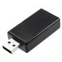 Hagsnec Carte son externe USB 7.1 canaux adaptateur audio