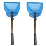 Speesy Lot de 2 classeurs de balles de ping-pong avec filet télescopique portable pour ramasser des balles de ping-pong
