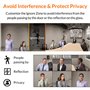Innex Cube Caméra de Visioconférence à 360 Degrés avec Modes d'Affichage IA, Deux Micros Omnidirectionnels, Télécommande, Webcam