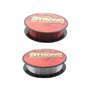 Remingtape Fil de pêche en nylon transparent - 100 m - Rouge - Numéro 0,8 - Rouge