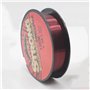 Remingtape Fil de pêche en nylon transparent - 100 m - Rouge - Numéro 0,8 - Rouge