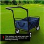 Nsssunnre Chariot Pliable, Poignée de Poussée, Chariot Extensible, Accessoires de Poignée de Chariot, Équipement de Chariot pour