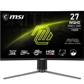 MSI MAG 27CQ6PF Écran Gaming incurvé FHD de 27" - Dalle Rapid VA 2560 x 1440 1500R