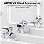 Lckiioy Pour PSVR2 VR Stand Portable VR Lunettes PréSentoirs Casque Base Support pour VR ÉQuipement Accessoires, Noir