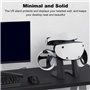 Lckiioy Pour PSVR2 VR Stand Portable VR Lunettes PréSentoirs Casque Base Support pour VR ÉQuipement Accessoires, Noir
