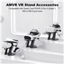 Lckiioy Pour PSVR2 VR Stand Portable VR Lunettes PréSentoirs Casque Base Support pour VR ÉQuipement Accessoires, Noir