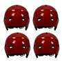 ZIUTPDAX Lot de 4 casques de protection de sécurité 11 trous de respiration pour kayak