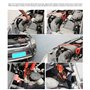 SHAPOKY Câble de démarrage d'urgence de voiture - 6 m - 2000 A - Avec protection de - Pour démarrage de batterie de voiture