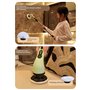 Rtauhife Brosse de Nettoyage Électrique Power Scrubber avec Kit de 9 Têtes de Brosse Remplaçables pour le Sol de la Salle de