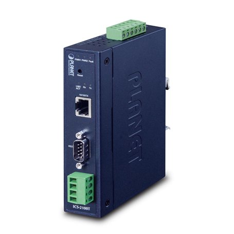 PLANET ICS-2100T Indus. Serveur IP Série RS232/422/485
