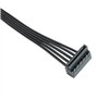 Xbsduih Alimentation Pilote SATA à 8 broches de 1 à 3 ports pour CMX1200 CMX1000 CMX800 CMX700 CMX550, SATA 8 broches à 3