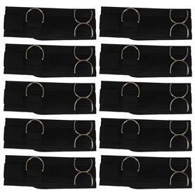 GIWFBQTR 10X Entraînement Bande de Résistance Puissance de La Ceinture Force de Traction Corde de Taille Pneu Poids Lourd ÉQuipe