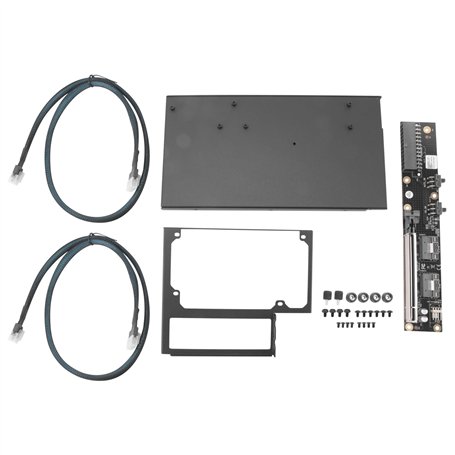 casstaly OcuLink/SlimSAS Station d'accueil graphique avec support pour carte graphique externe GDS1-SFX Alimentation PCIE4.0 X16