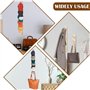 Widybord Porte-chapeaux verticaux pour casquettes de baseball en bois - Support mural pour placard