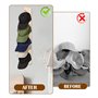 Widybord Porte-chapeaux verticaux pour casquettes de baseball en bois - Support mural pour placard