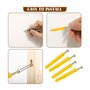 Widybord Porte-chapeaux verticaux pour casquettes de baseball en bois - Support mural pour placard