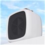 Cpolebev Chauffage D'Appoint Portable Mini Ventilateur de Bureau à Air Chaud avec Poignée Chauffage Électrique Léger Chauffage p