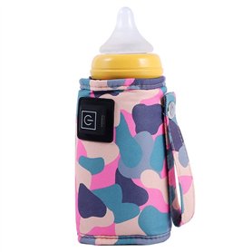 SuanQ Chauffe- à Lait Universel USB Chauffe-Biberon Portatif pour Camouflage-