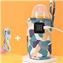 SuanQ Chauffe- à Lait Universel USB Chauffe-Biberon Portatif pour Camouflage-