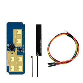 HLK-LD2450 24G Smart Home Wave Corps humain Mouvement Mouvement Cible Module Capteur Radar Distance Test Vitesse Facile à Utilis