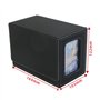 zabeto Boîte de de Cartes Présentoir de Cartes avec Plateau à Dés Deck Box Deck Box Contenant plus de 160 Cartes à Collectionner