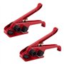 dissot 2X Tendeur de Ceinture en Plastique pour Animaux de Compagnie Cerclage de la Machine Presse À Balles Tendeur Manuel Pack