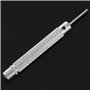 SPeesy Lot de 4 outils de réparation de montre - Chasse-goupille - 0,7 mm / 0,8 mm / 0,9 mm / 1,0 mm - Acier, argenté, sport