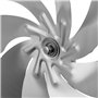 Lumlflc Moulin à vent extérieur en métal rotatif à 360 degrés robuste en métal pour jardin