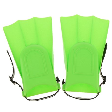 Hoirpeory Palmes de natation réglables pour enfants et adultes – Vert