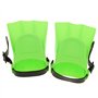 Hoirpeory Palmes de natation réglables pour enfants et adultes – Vert, S : 25–30