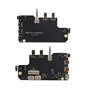 JUJNE Kit NASPi + boîtier en métal + carte d'extension X823 + carte X-C1 pièces de rechange PWM pour serveur de stockage Raspber