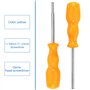 Reionppy Ensemble D'Outils De Tournevis De Sécurité Gamebit 3,8Mm 4,5Mm Réparation Ouverte Compatible Avec Super pour/Snes / 8 B