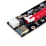 YSBRYD Mini PCIe vers PCI 16X Riser pour Ordinateur Portable Carte Graphique Externe EXP GDC BTC MPCIe vers Carte D'Extraction d