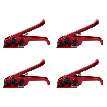 MQODLFP 4X Tendeur de Ceinture en Plastique pour Animaux de Compagnie Cerclage de la Machine Presse à Balles Tendeur Manuel Pack