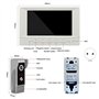 Louttary Système Interphone Vidéo Visiophone Système de Visiophone Kits de Système de Visiophone 7 Pouces Support Déverrouillage